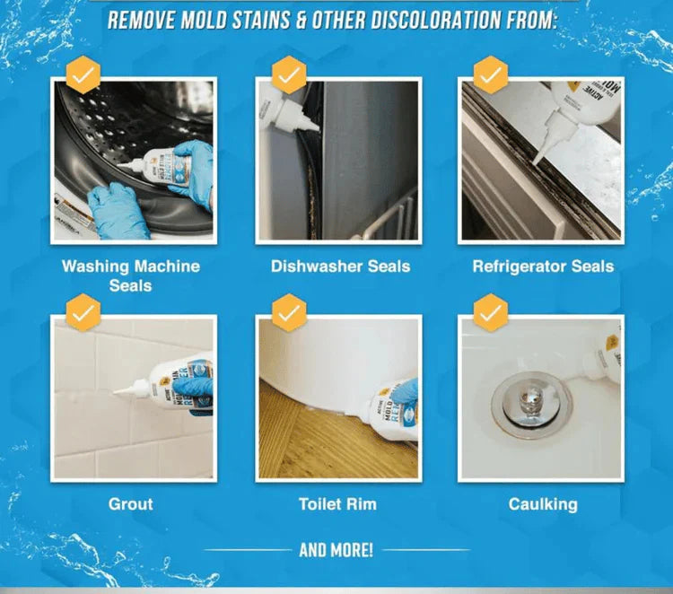 🖤2026 New Year · 40% OFF🖤 Mold Removal Gel💦Heavy Duty Formula, Multi-Surface Cleaner & Works on Shower & Tile