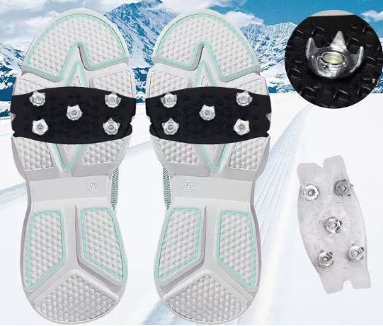 ❄️ Winter Sale:50% OFF!!🔥Universal 5-Tooth Ice Cleats for Shoes & Boots