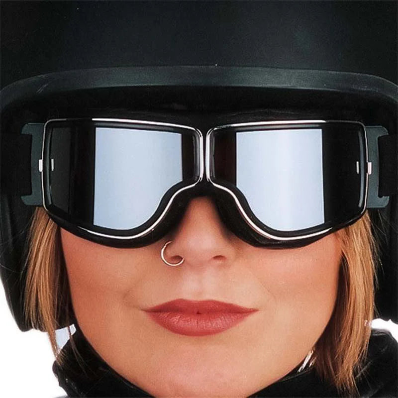 Vintage Motorcycle Goggles - Fit Over Glasses
