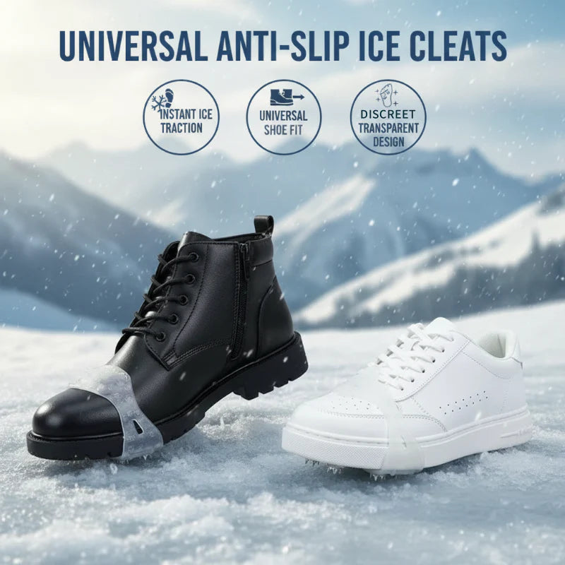 ❄️ Winter Sale:50% OFF!!🔥Universal 5-Tooth Ice Cleats for Shoes & Boots